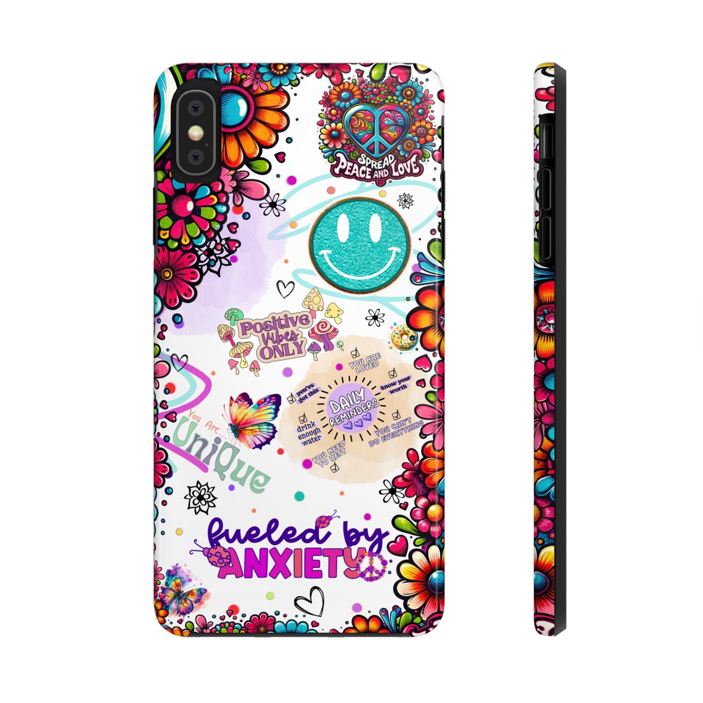 Fueled By Anxiety    --Cellphone Case  *Free Shipping*