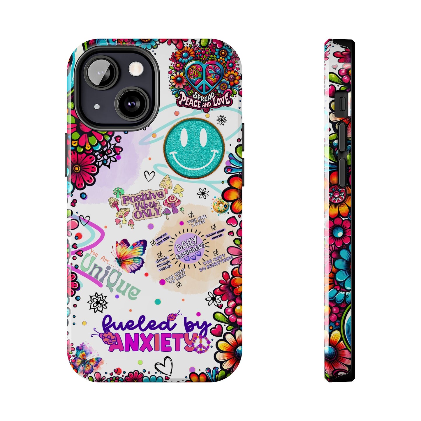 Fueled By Anxiety    --Cellphone Case  *Free Shipping*