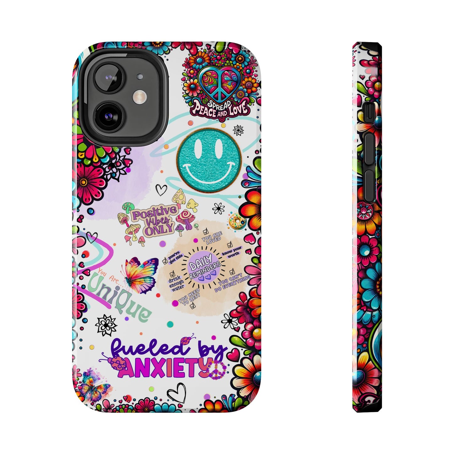 Fueled By Anxiety    --Cellphone Case  *Free Shipping*