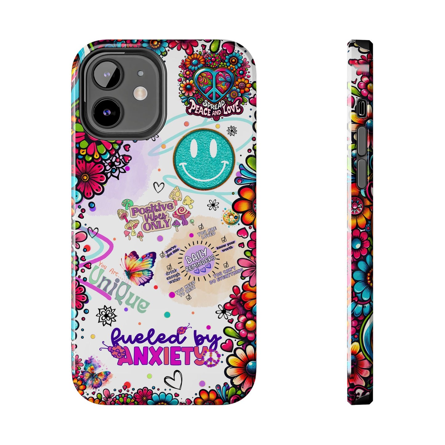 Fueled By Anxiety    --Cellphone Case  *Free Shipping*