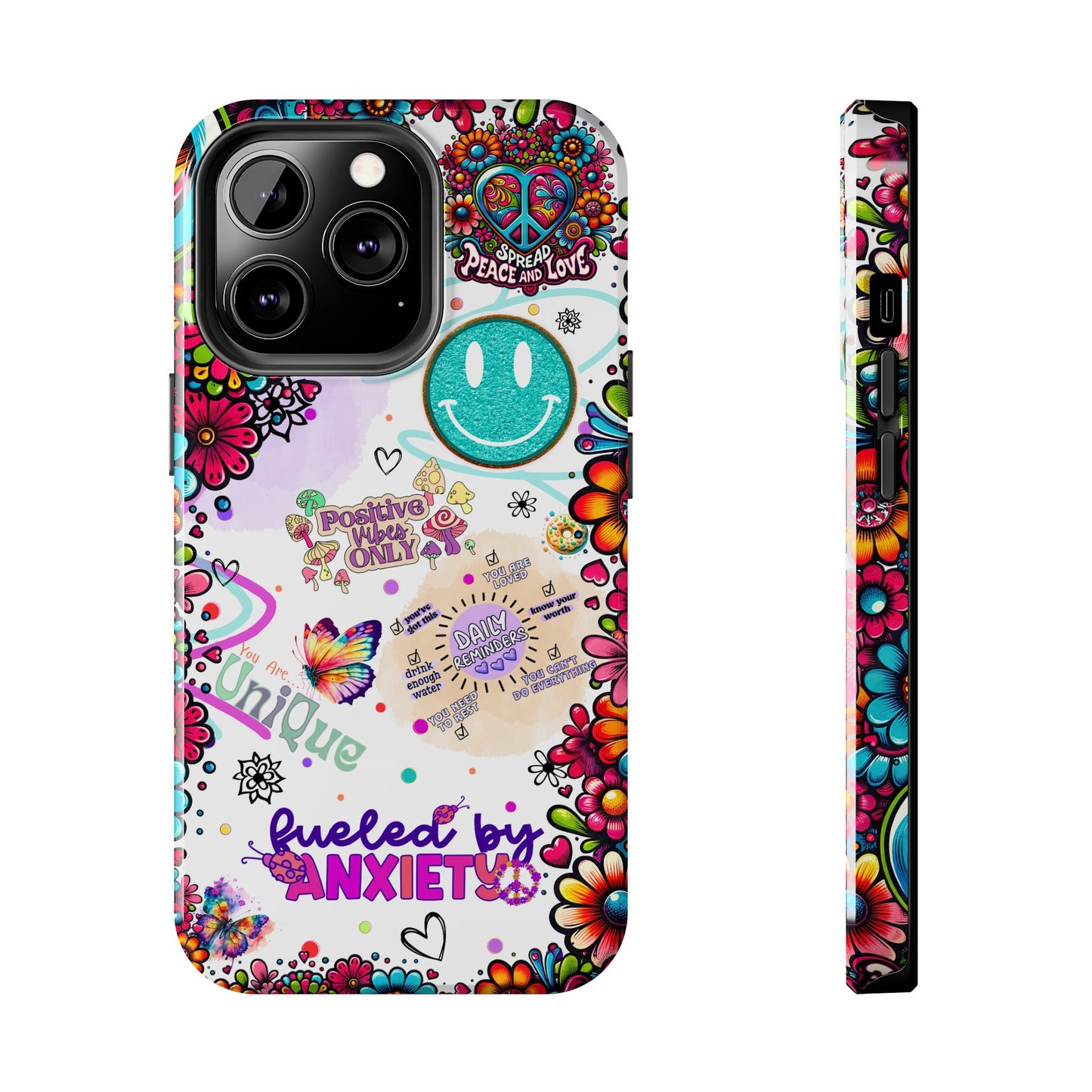 Fueled By Anxiety    --Cellphone Case  *Free Shipping*