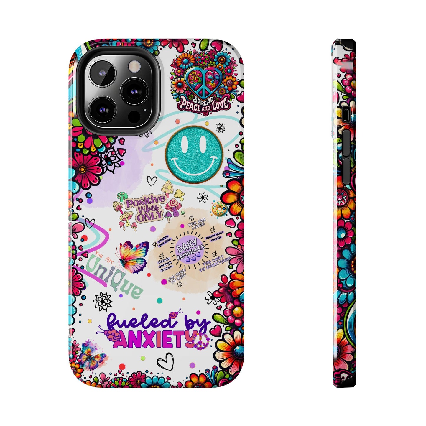 Fueled By Anxiety    --Cellphone Case  *Free Shipping*