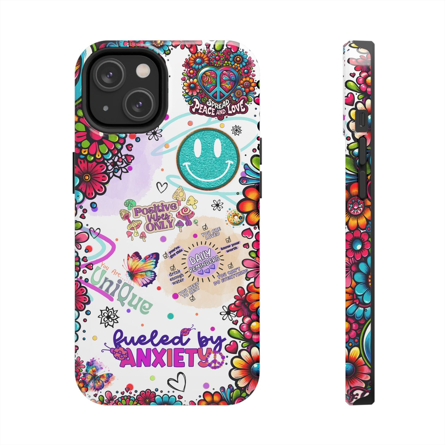 Fueled By Anxiety    --Cellphone Case  *Free Shipping*