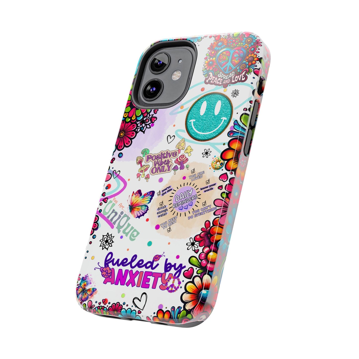 Fueled By Anxiety    --Cellphone Case  *Free Shipping*