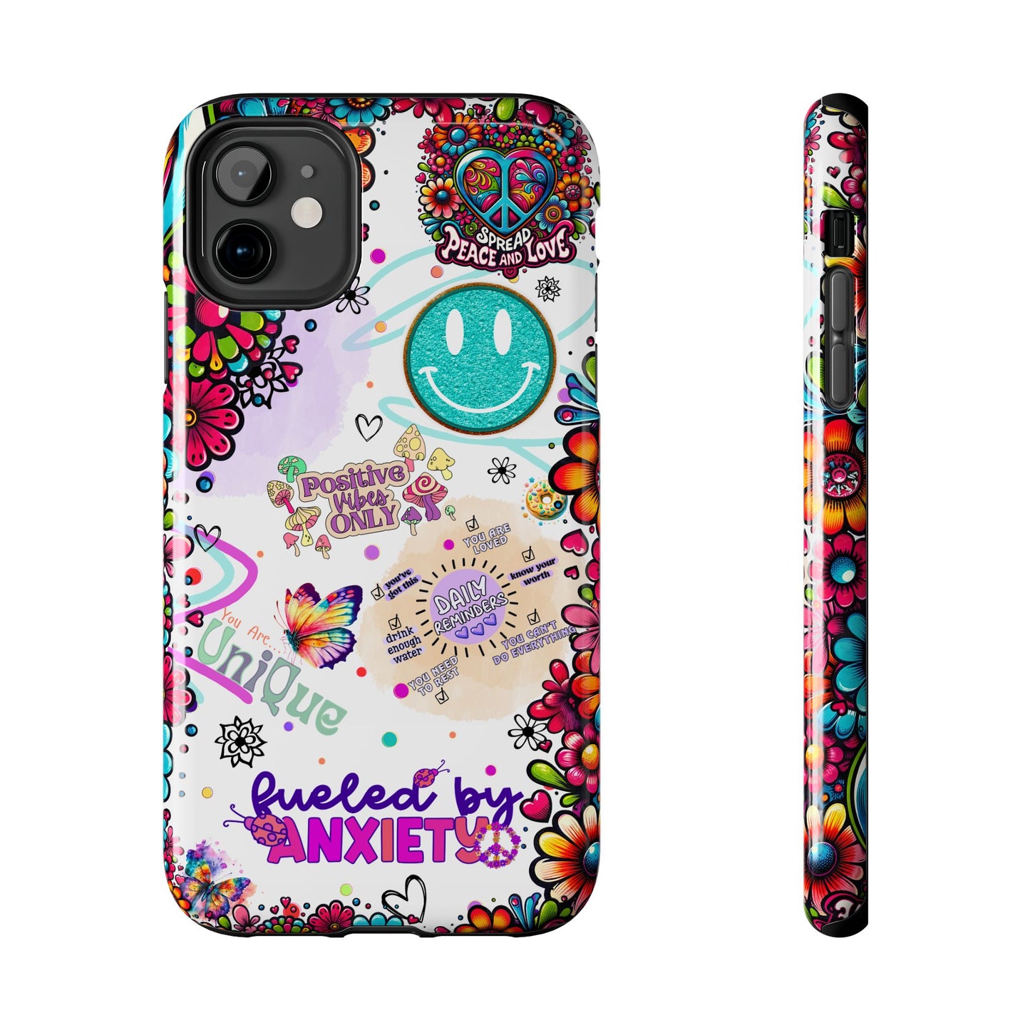 Fueled By Anxiety    --Cellphone Case  *Free Shipping*