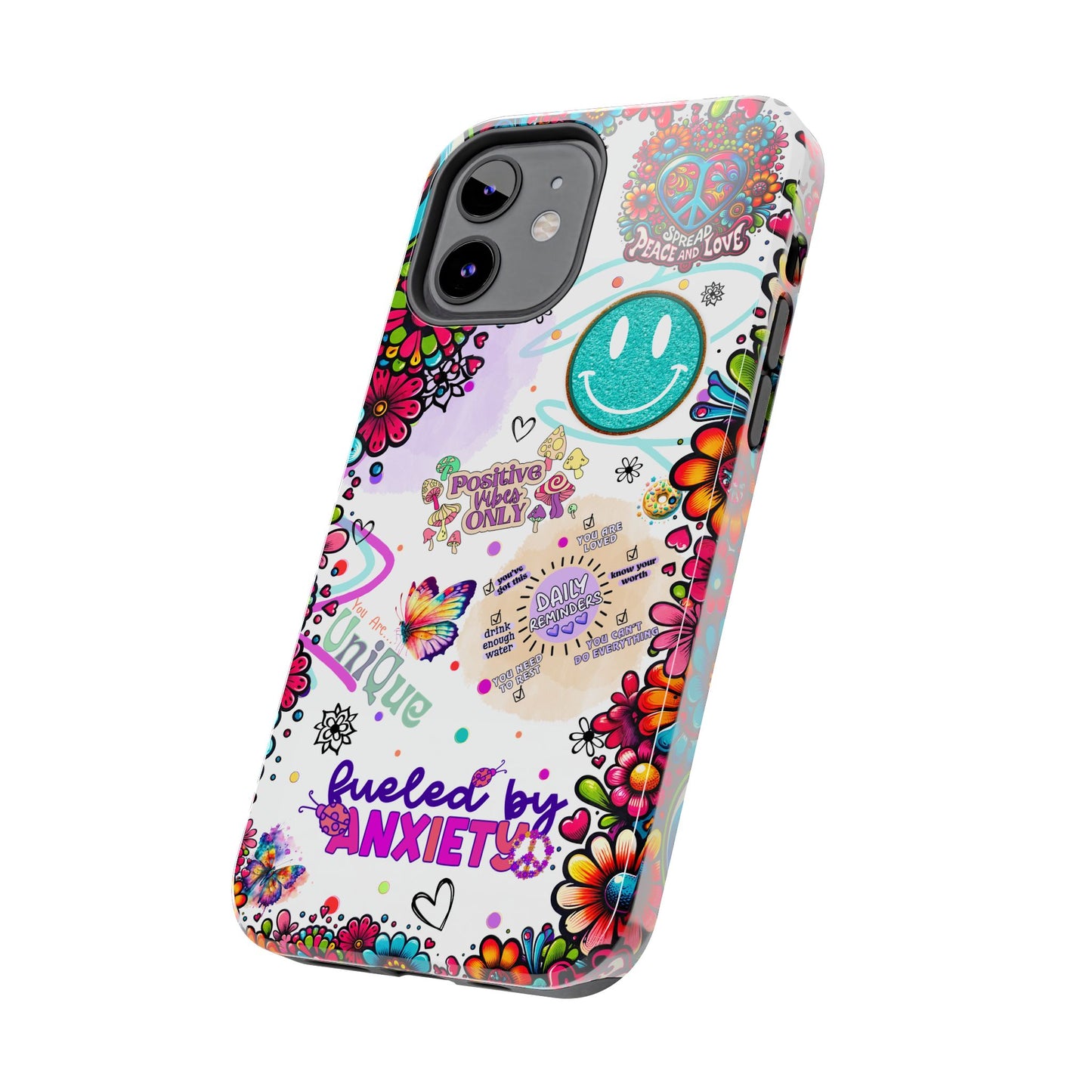 Fueled By Anxiety    --Cellphone Case  *Free Shipping*