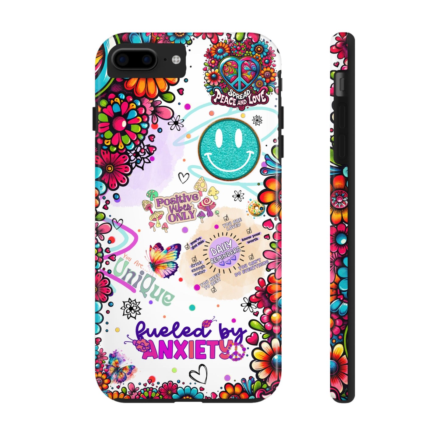 Fueled By Anxiety    --Cellphone Case  *Free Shipping*