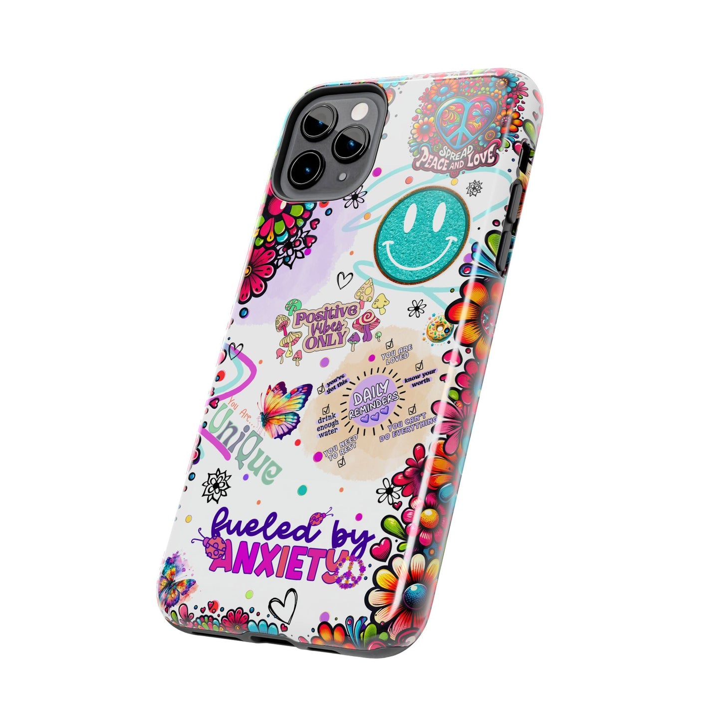 Fueled By Anxiety    --Cellphone Case  *Free Shipping*