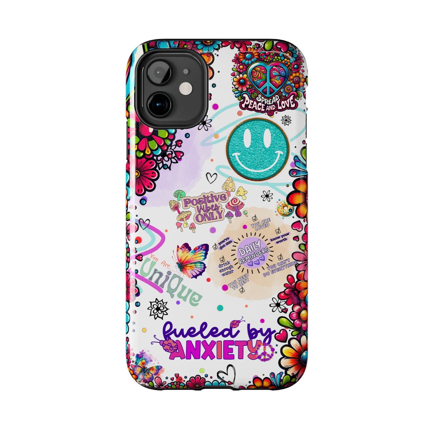 Fueled By Anxiety    --Cellphone Case  *Free Shipping*