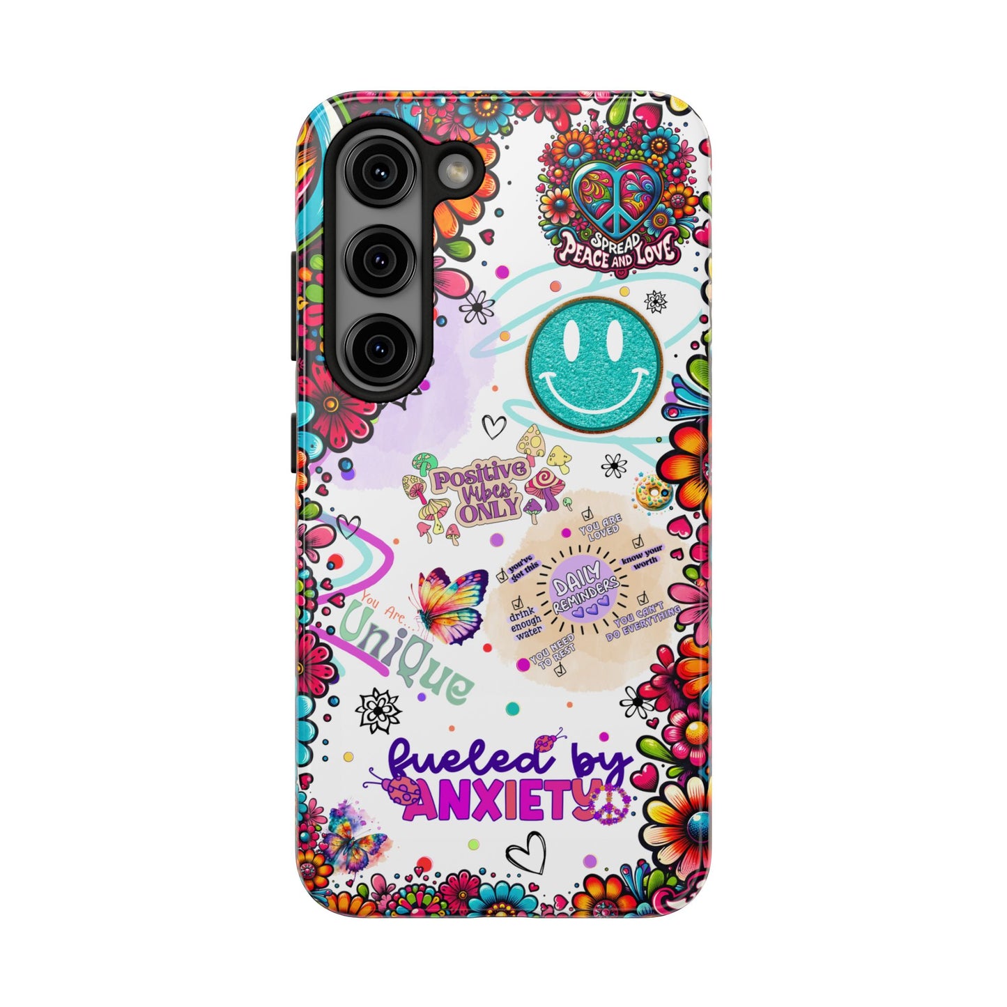 Fueled By Anxiety    --Cellphone Case  *Free Shipping*