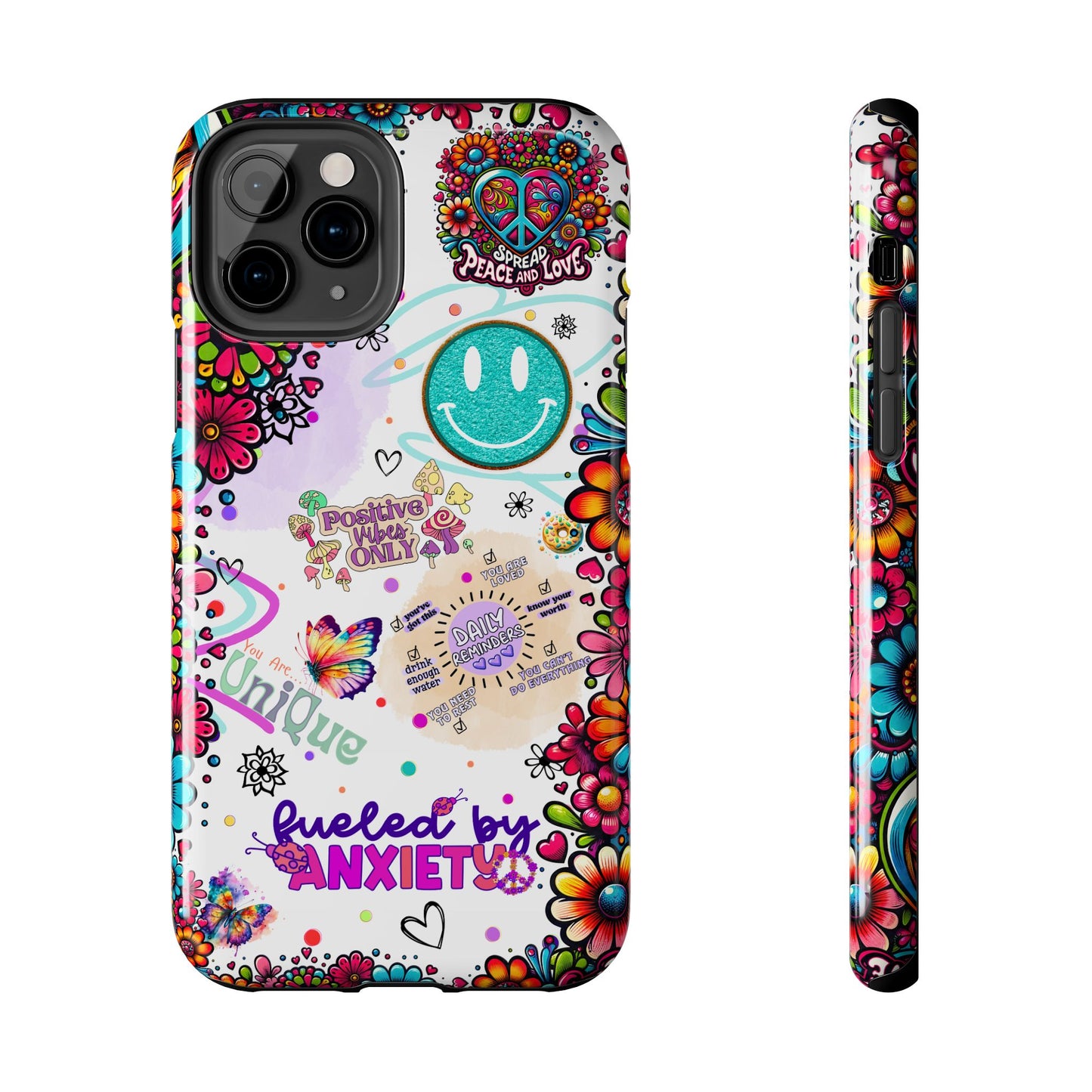 Fueled By Anxiety    --Cellphone Case  *Free Shipping*