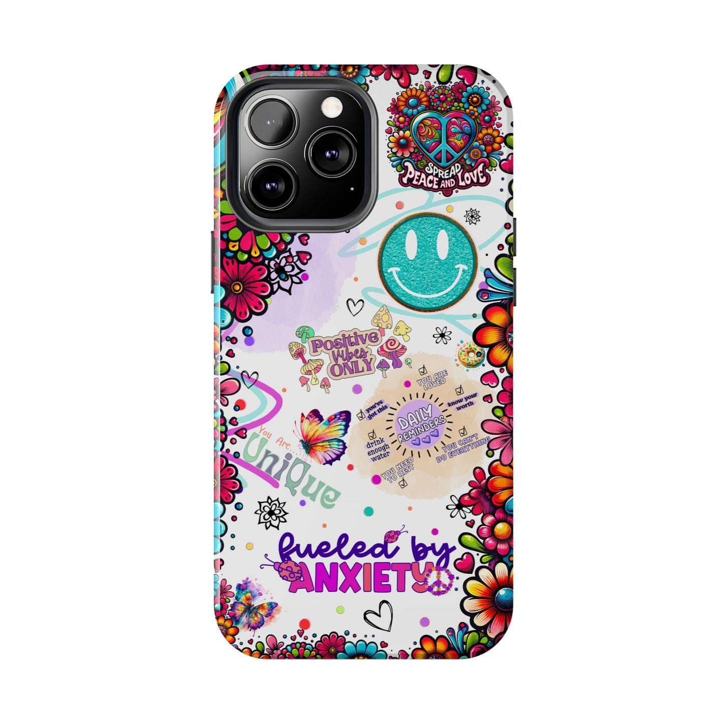 Fueled By Anxiety    --Cellphone Case  *Free Shipping*