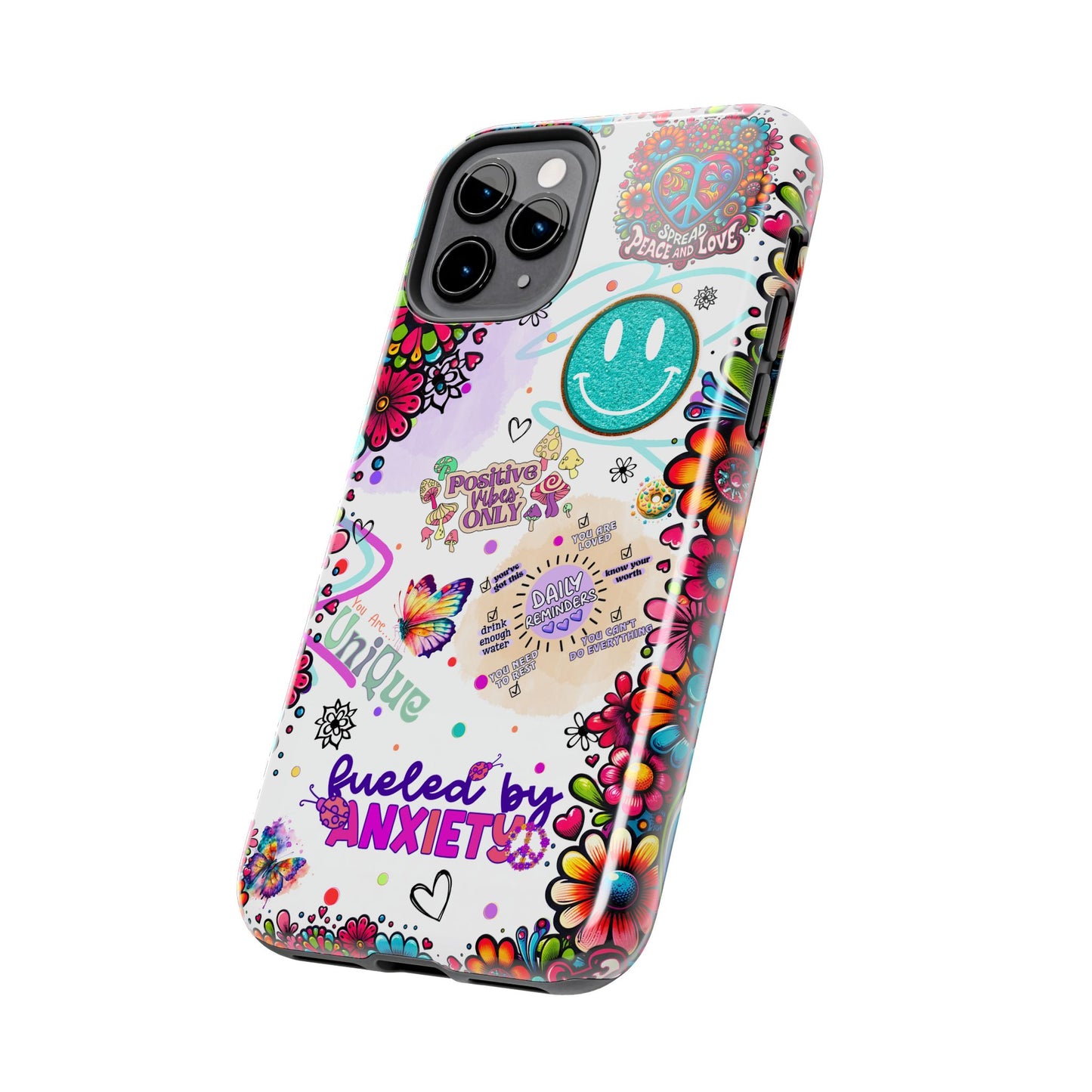 Fueled By Anxiety    --Cellphone Case  *Free Shipping*