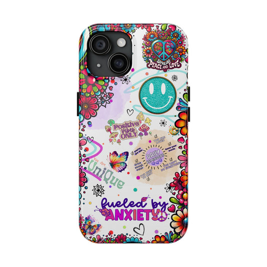 Fueled By Anxiety    --Cellphone Case  *Free Shipping*