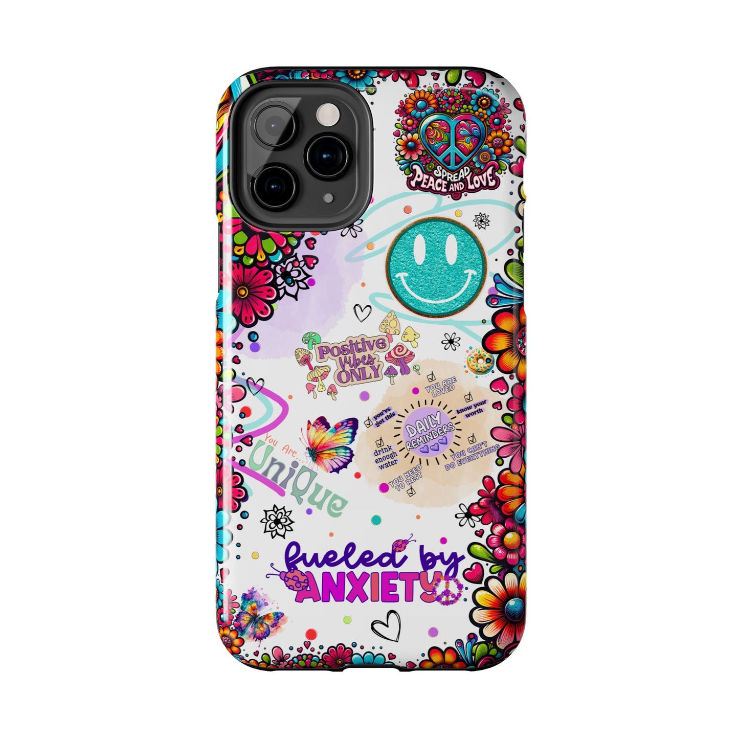 Fueled By Anxiety    --Cellphone Case  *Free Shipping*