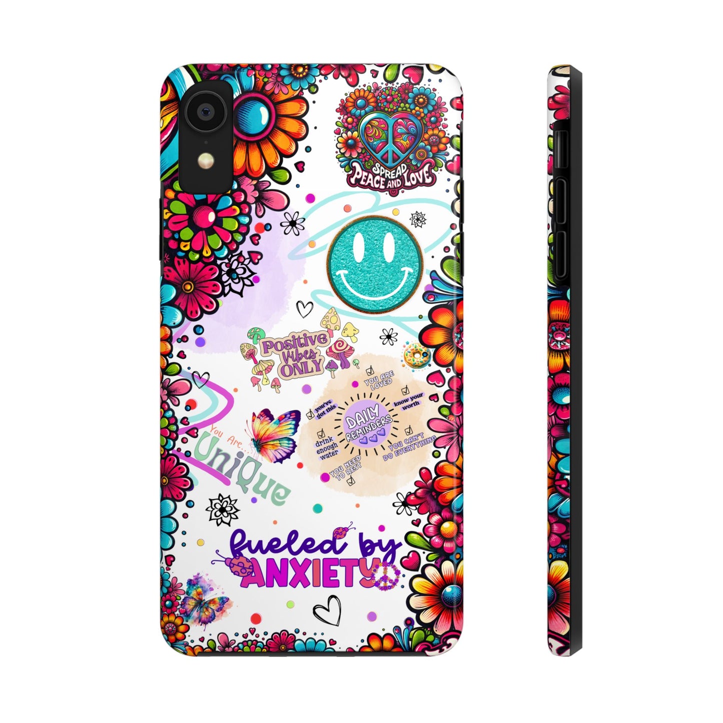 Fueled By Anxiety    --Cellphone Case  *Free Shipping*